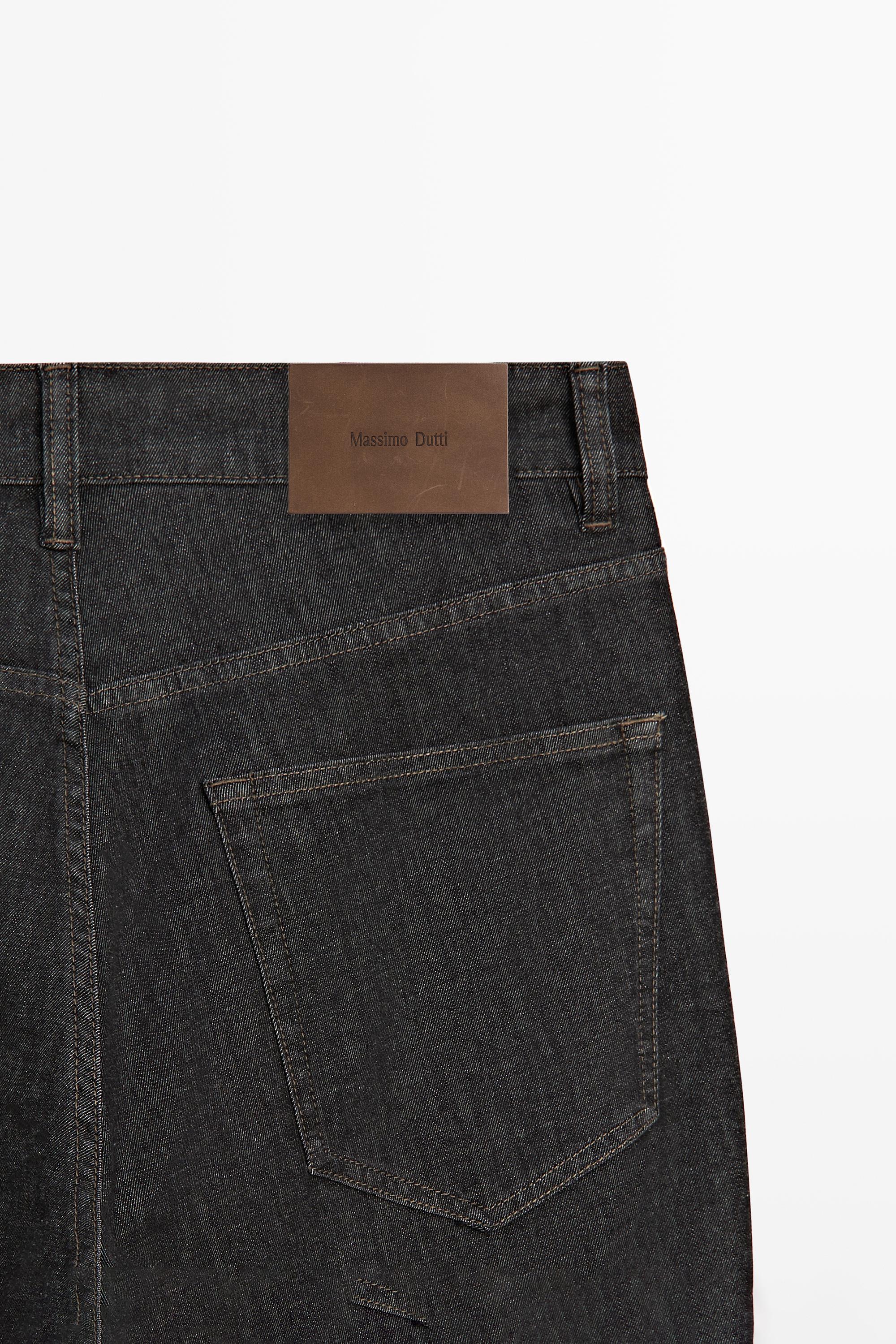 Jean tapered léger désencollé
